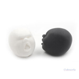Squishy Tête en forme de visage amusant et coloré