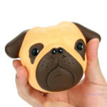 Jouet squishy chien, parfait pour la détente et le divertissement