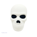 Squishy Tête de Mort Blanc en forme de crâne