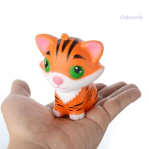 Jouet squishy tigre, idéal pour la détente et le divertissement
