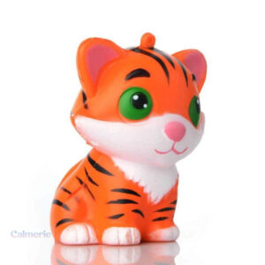 Squishy en forme de tigre, parfait pour réduire le stress