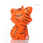 Tigre en squishy, compagnon ludique et tactile pour petits et grands