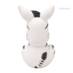 Accessoire squishy zèbre pour collection et jeu