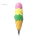 Stylo Squishy décoré de motifs glacés