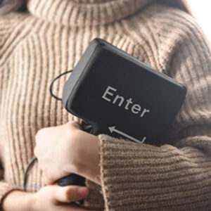 Géante Touche Entrée, outil anti-stress pour moments de tension
